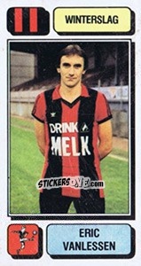 Sticker Eric Vanlessen - Football Belgium 1982-1983 n. 315 - Panini