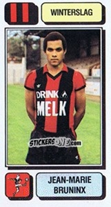 Sticker Jean-Marie Bruninx - Football Belgium 1982-1983 n. 317 - Panini