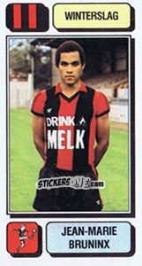 Cromo Jean-Marie Bruninx - Football Belgium 1982-1983 - Panini