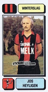 Cromo Jos Heyligen - Football Belgium 1982-1983 n. 322 - Panini