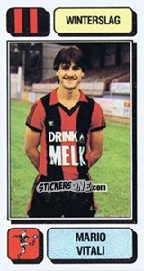 Sticker Mario Vitali - Football Belgium 1982-1983 n. 324 - Panini