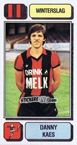Sticker Danny Kaes - Football Belgium 1982-1983 - Panini