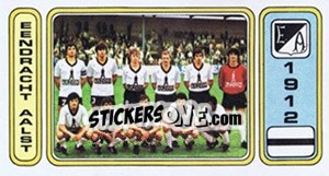 Sticker Eendracht Aalst - Football Belgium 1982-1983 - Panini