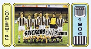 Sticker Charleroi S.C. - Football Belgium 1982-1983 - Panini
