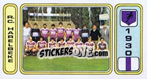 Sticker R.C. Harelbeke - Football Belgium 1982-1983 - Panini