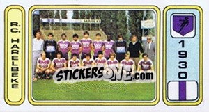 Sticker R.C. Harelbeke - Football Belgium 1982-1983 n. 335 - Panini
