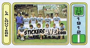 Cromo La Louviere - Football Belgium 1982-1983 n. 337 - Panini