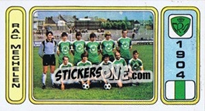 Sticker Rac. Mechelen - Football Belgium 1982-1983 - Panini
