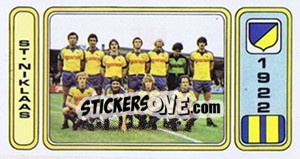 Sticker St-Niklaas - Football Belgium 1982-1983 n. 341 - Panini