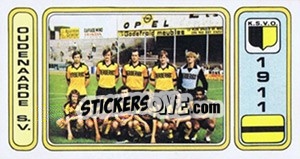 Sticker Oudenaarde S.V. - Football Belgium 1982-1983 n. 342 - Panini