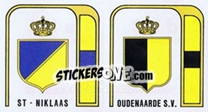 Cromo St-Niklaas - Oudenaarde S.V. - Football Belgium 1982-1983 - Panini