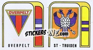 Sticker Overpelt - St-Truiden - Football Belgium 1982-1983 n. 352 - Panini