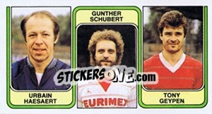 Sticker Urbain Haesaert / Gunther Schubert / Tony Geypen