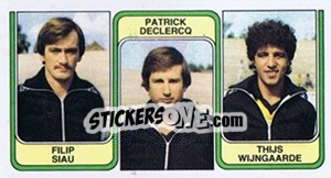 Sticker Filip Siau / Patrick Declercq / Thijs Wijngaarde