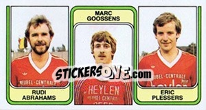 Sticker Rudi Abrahams / Marc Goossens / Eric Plessers