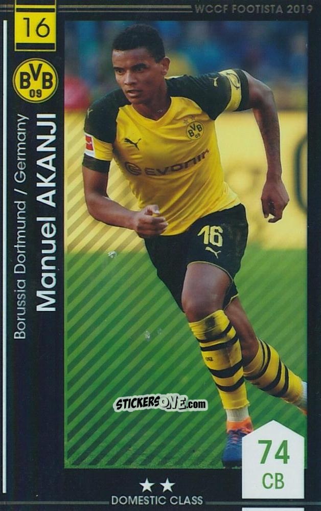 Cromo Manuel Akanji - Wccf Footista 2019
 n. 9 - Panini