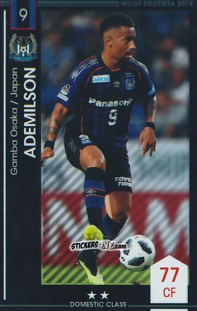 Sticker Ademilson - Wccf Footista 2019
 n. 38 - Panini