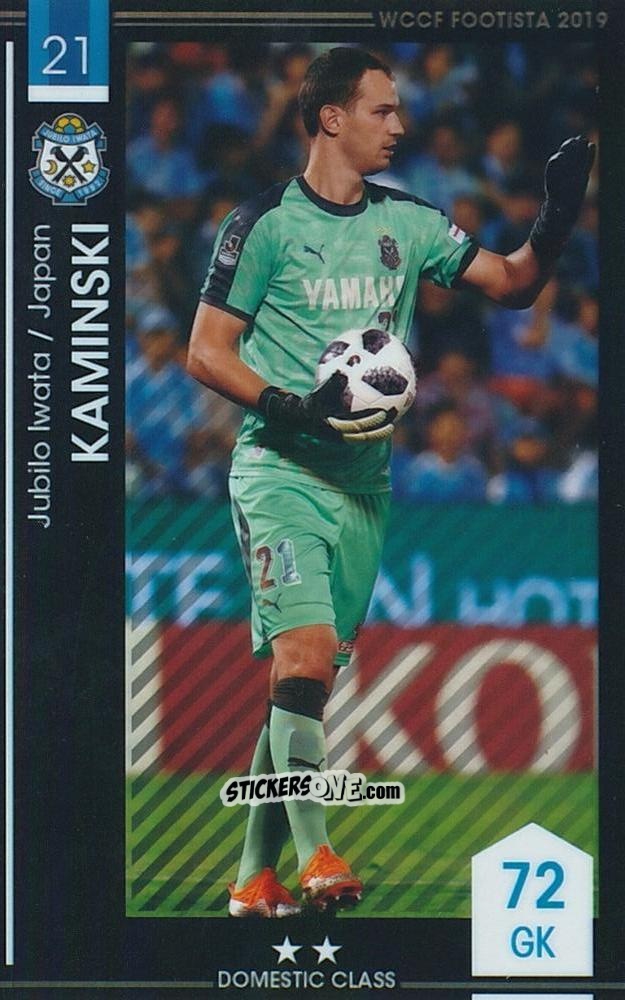Sticker Krzysztof Kamiński - Wccf Footista 2019
 n. 42 - Panini