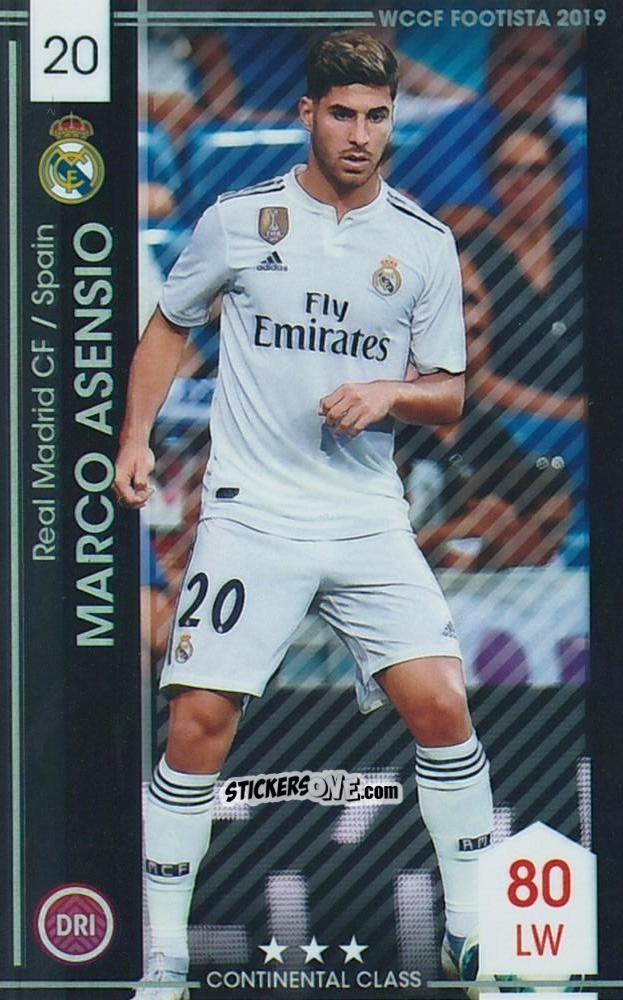 Cromo Marco Asensio - Wccf Footista 2019 F19-2
 n. 27 - Panini