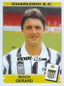 Sticker Roch Gerard - Football Belgium 1995-1996 - Panini