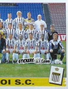 Sticker Elftal / Equipe - Football Belgium 1995-1996 - Panini