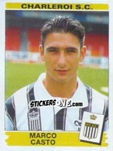 Cromo Marco Casto - Football Belgium 1995-1996 - Panini