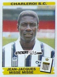 Sticker Jean-Jacques Misse Misse - Football Belgium 1995-1996 - Panini