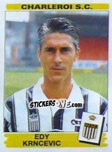 Cromo Edy Krncevic - Football Belgium 1995-1996 n. 139 - Panini