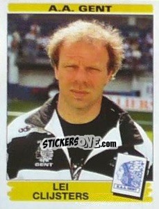 Sticker Lei Clijsters - Football Belgium 1995-1996 n. 141 - Panini