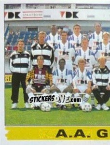 Sticker Elftal / Equipe - Football Belgium 1995-1996 - Panini