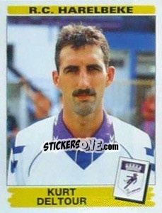 Sticker Kurt Deltour - Football Belgium 1995-1996 - Panini