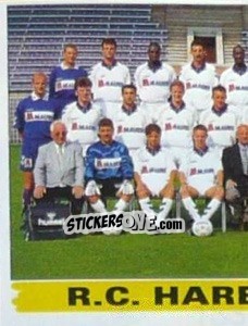 Sticker Elftal / Equipe - Football Belgium 1995-1996 - Panini