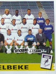 Sticker Elftal / Equipe - Football Belgium 1995-1996 n. 184 - Panini