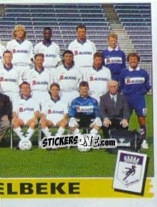 Cromo Elftal / Equipe - Football Belgium 1995-1996 - Panini