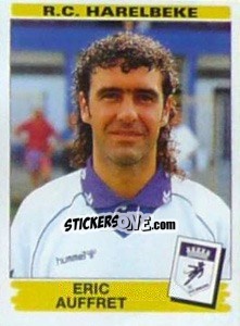 Sticker Eric Auffret - Football Belgium 1995-1996 - Panini