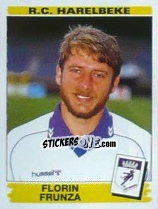 Sticker Florin Frunza - Football Belgium 1995-1996 - Panini