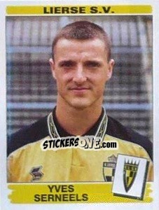 Figurina Yves Serneels - Football Belgium 1995-1996 - Panini