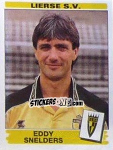 Figurina Eddy Snelders - Football Belgium 1995-1996 - Panini