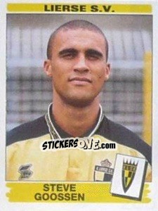 Figurina Steve Goossen - Football Belgium 1995-1996 - Panini