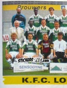 Sticker Elftal / Equipe - Football Belgium 1995-1996 n. 221 - Panini
