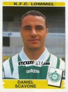 Sticker Daniel Scavone - Football Belgium 1995-1996 - Panini