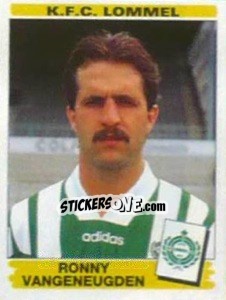Sticker Ronny Vangeneugden - Football Belgium 1995-1996 - Panini