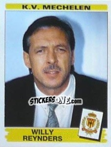 Cromo Willy Reynders - Football Belgium 1995-1996 - Panini
