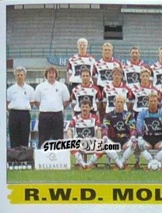 Sticker Elftal / Equipe - Football Belgium 1995-1996 - Panini