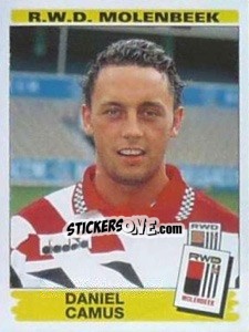Figurina Daniel Camus - Football Belgium 1995-1996 - Panini