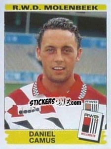 Figurina Daniel Camus - Football Belgium 1995-1996 n. 263 - Panini