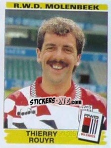 Sticker Thierry Rouyr - Football Belgium 1995-1996 - Panini