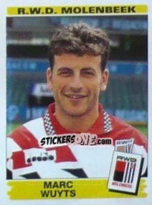Sticker Marc Wuyts - Football Belgium 1995-1996 n. 271 - Panini
