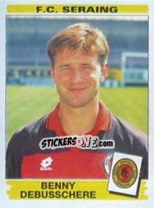 Sticker Benny Debusschere - Football Belgium 1995-1996 n. 282 - Panini