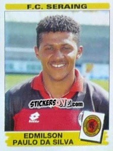 Cromo Edmilson Paulo Da Silva - Football Belgium 1995-1996 - Panini